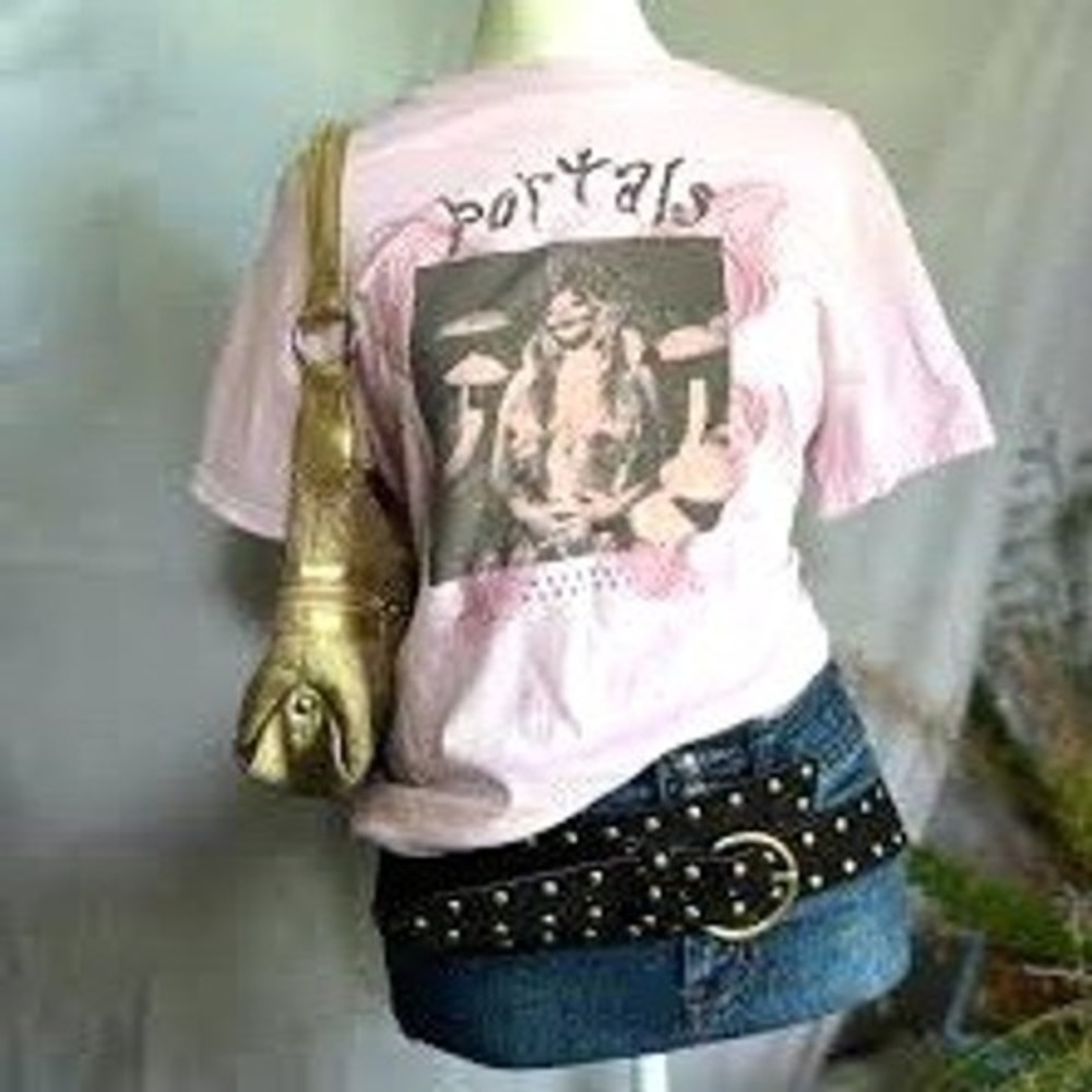 Melanie Martinez T Shirt Size Small Pink Portals Fairy Butterfly